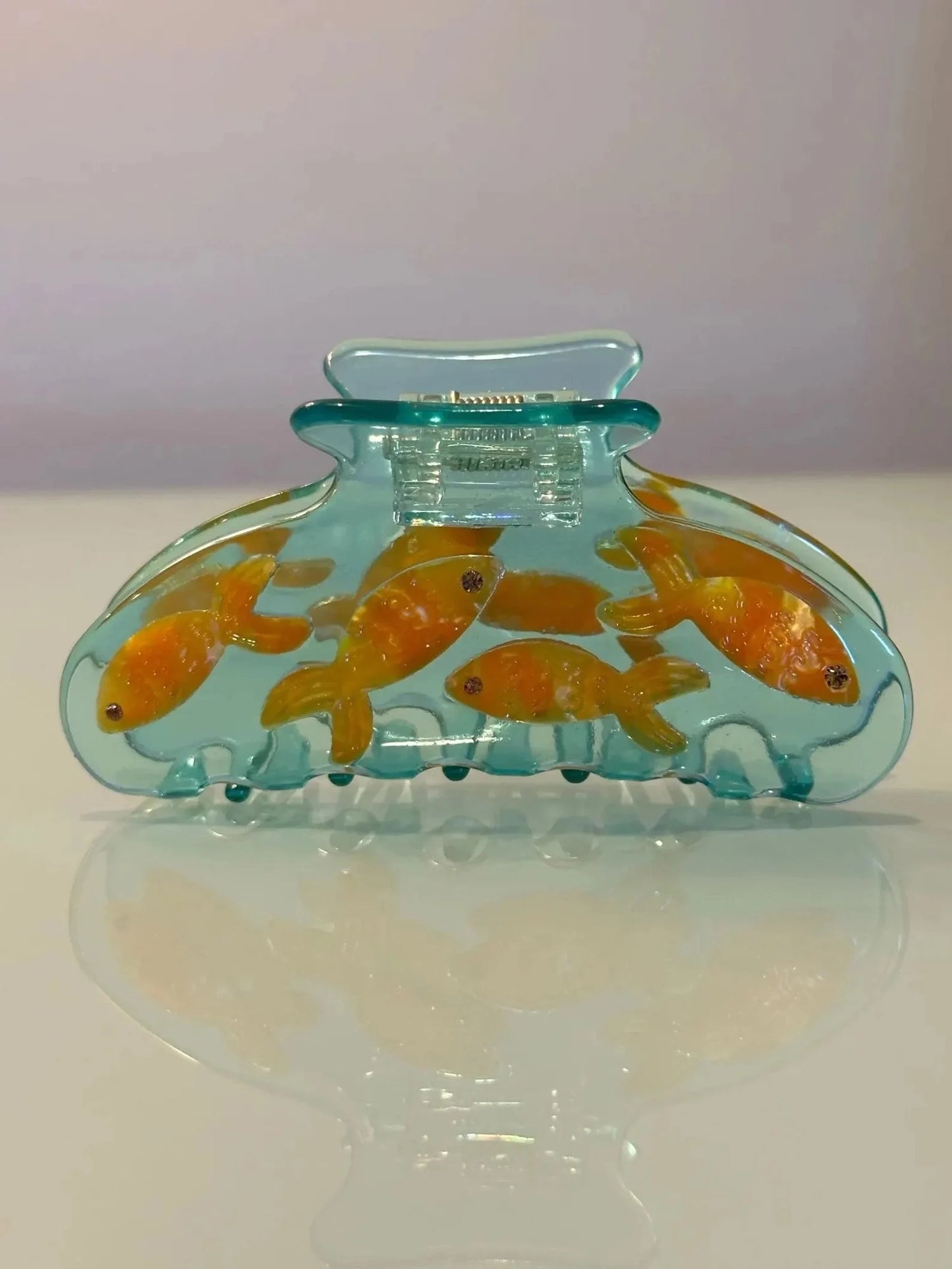 1 piece fish bowl hair claw clip|hair clip|barrette|hair accessories