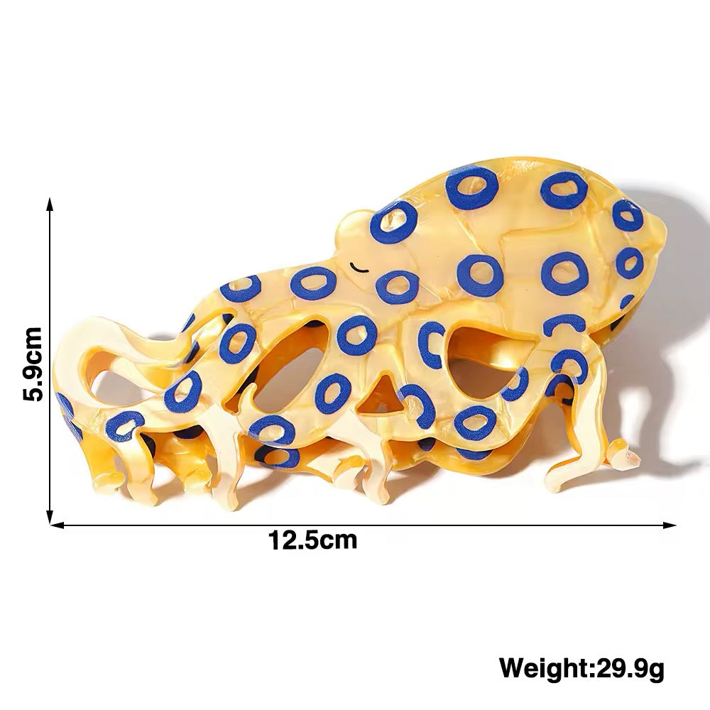 1 piece octopus hair claw clip|hair clip|barrette|hair accessories