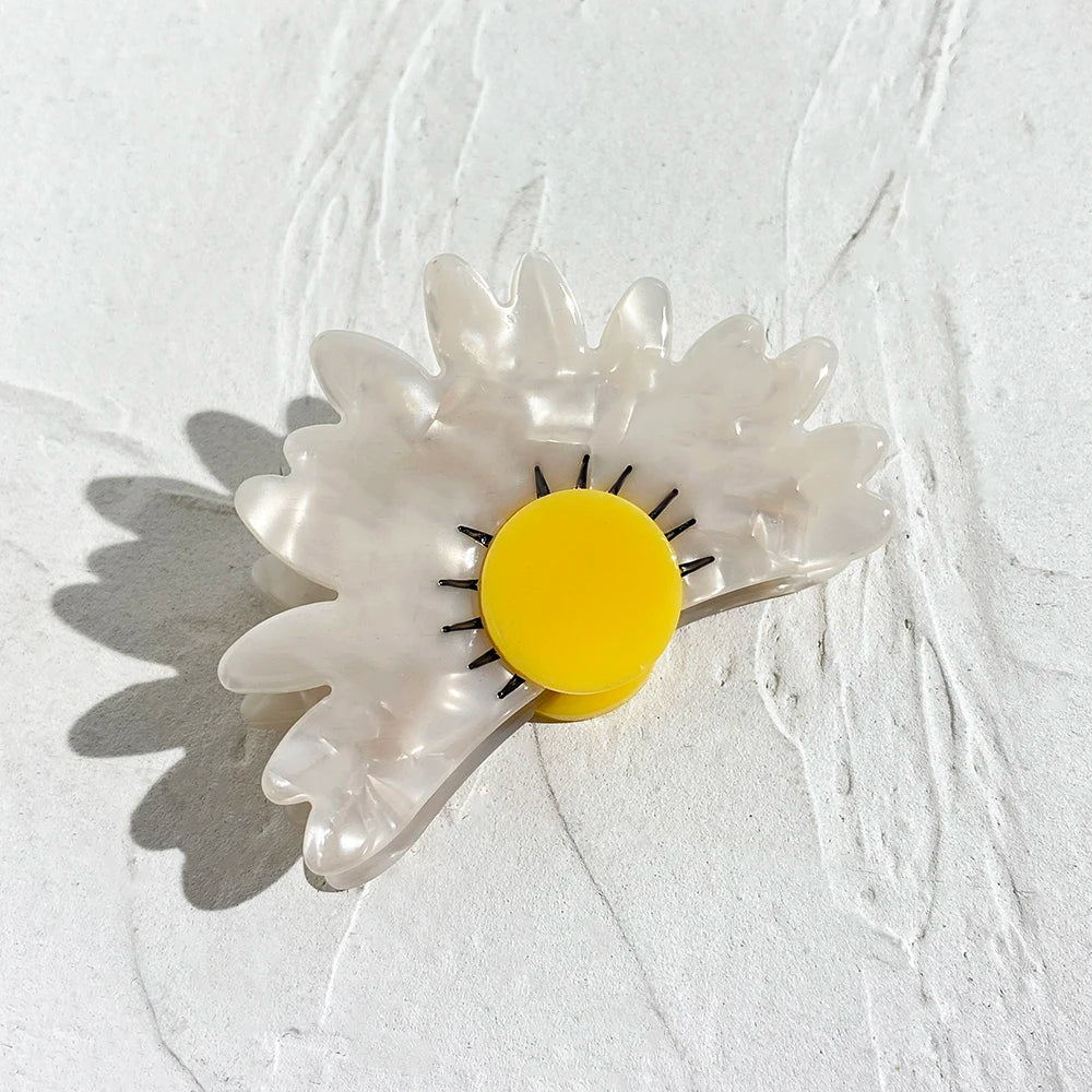 1 piece Daisy flower hair claw clip|hair clip|barrette|hair accessories