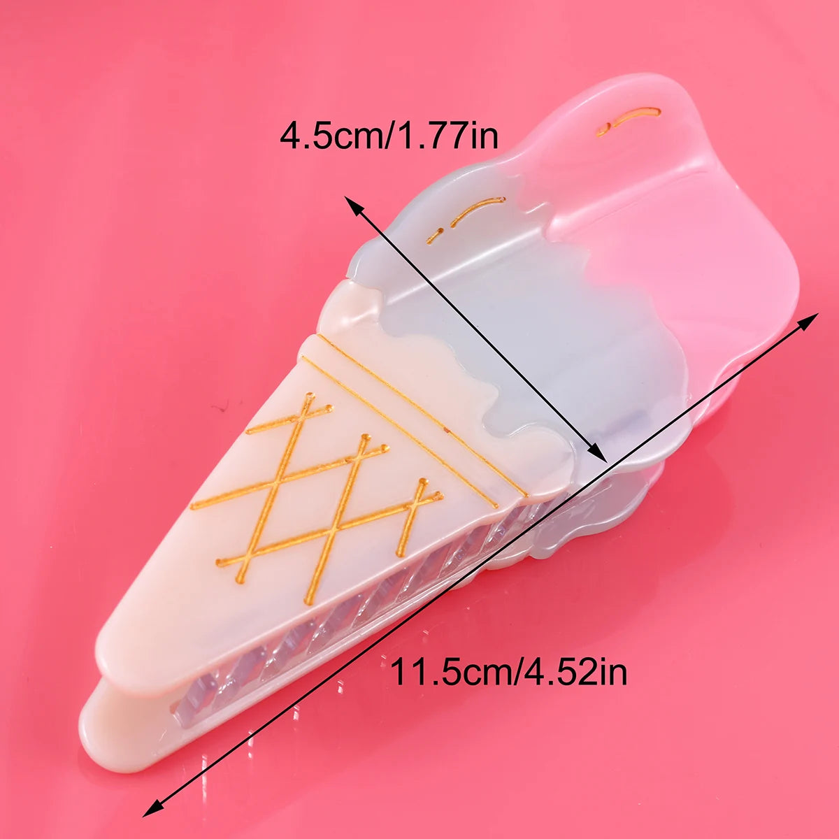 1 piece ice cream hair claw clip|hair clip|barrette|hair accessories