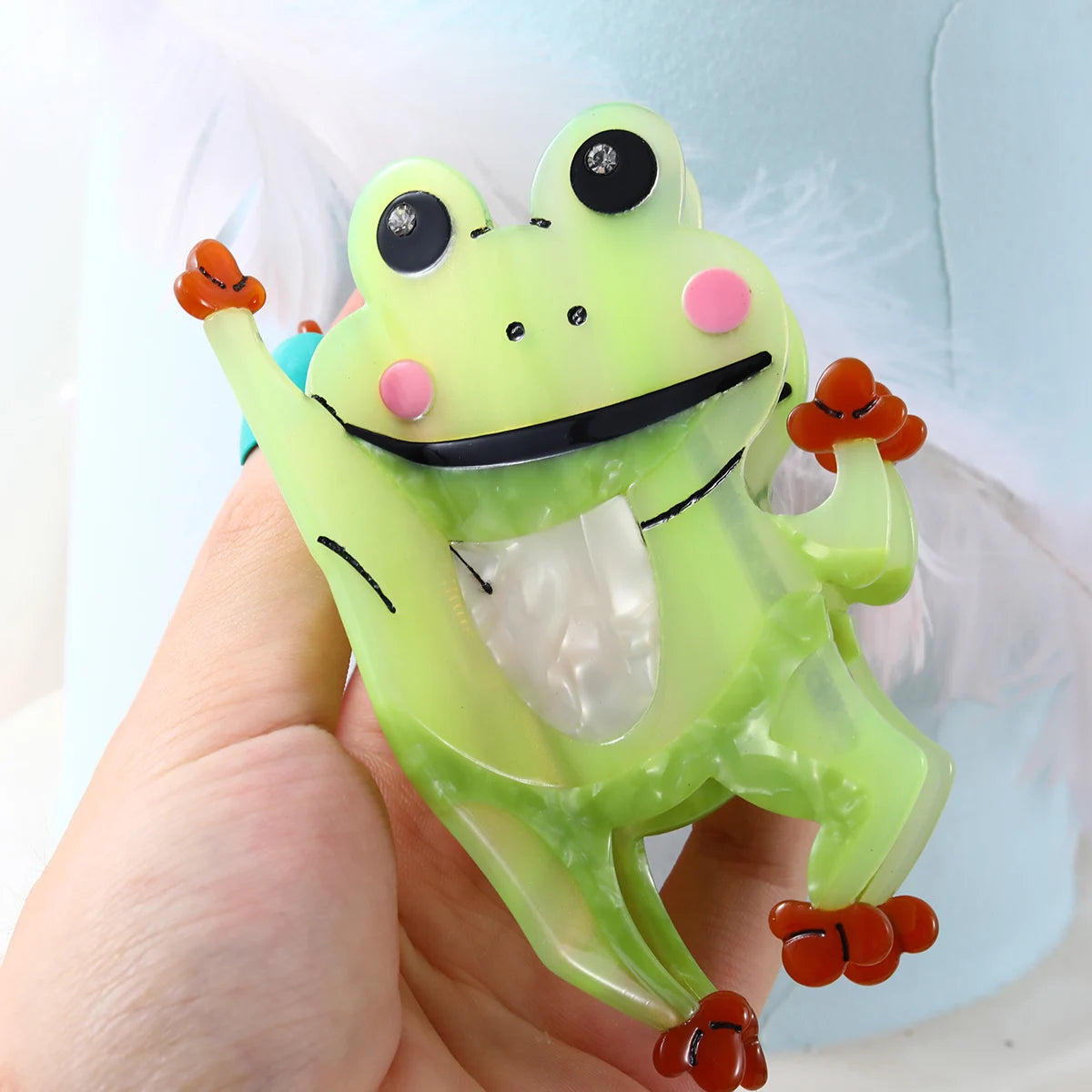 1 piece frog hair claw clip|hair clip|barrette|hair accessories