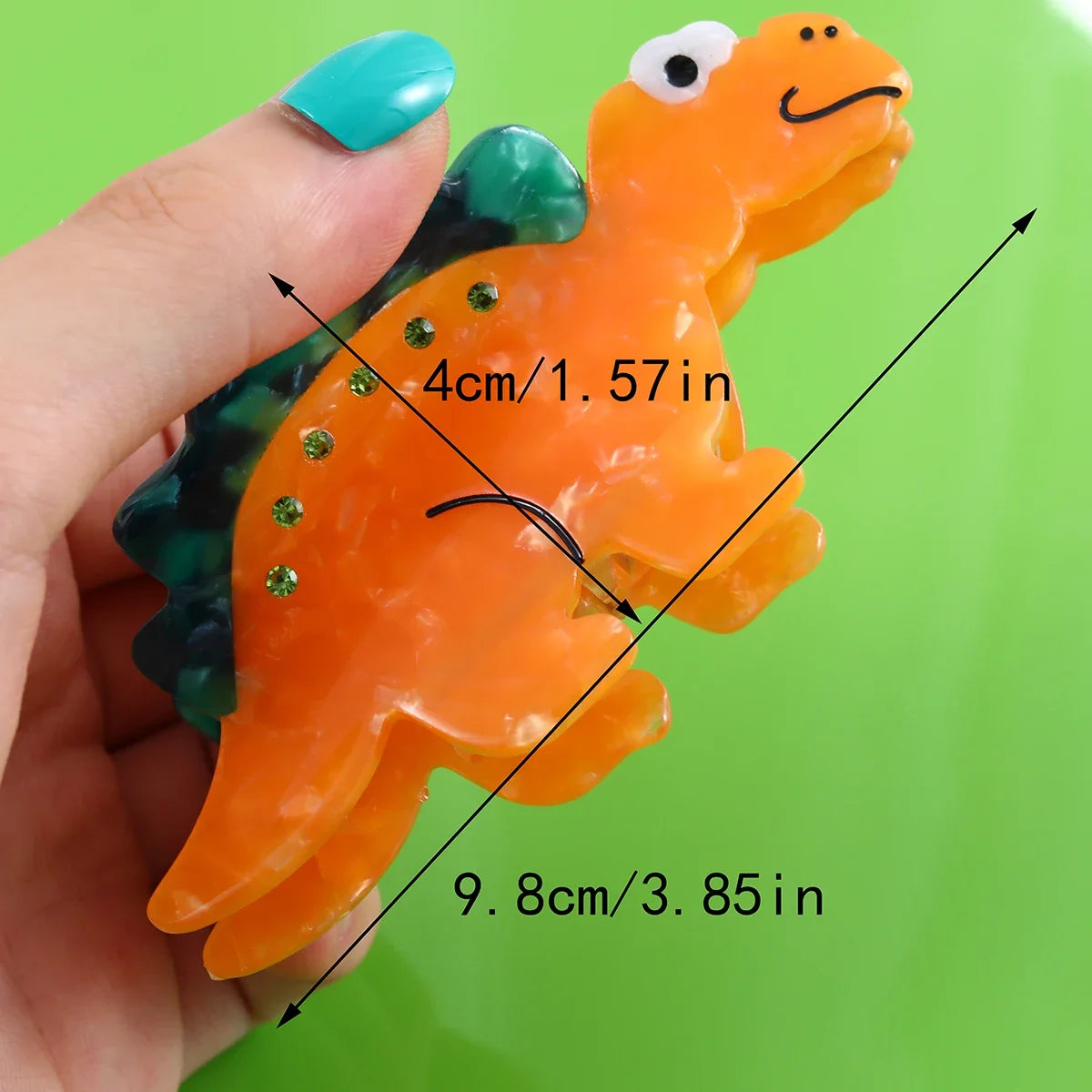 1 piece dinosaur, hair claw clip|hair clip|barrette|hair accessories