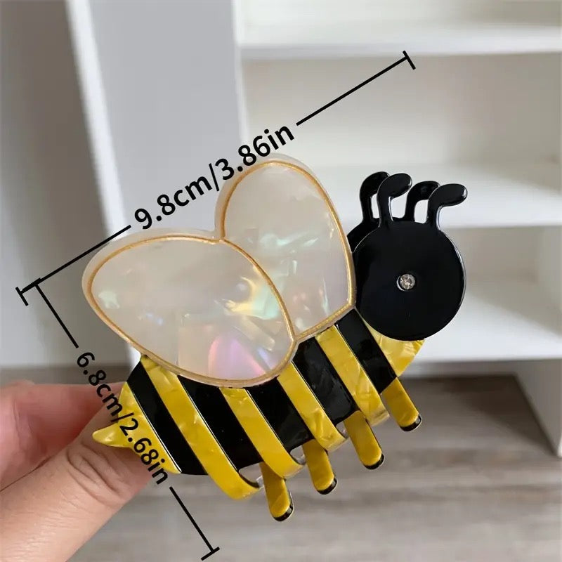 1 piece bee hair claw clip|hair clip|barrette|hair accessories