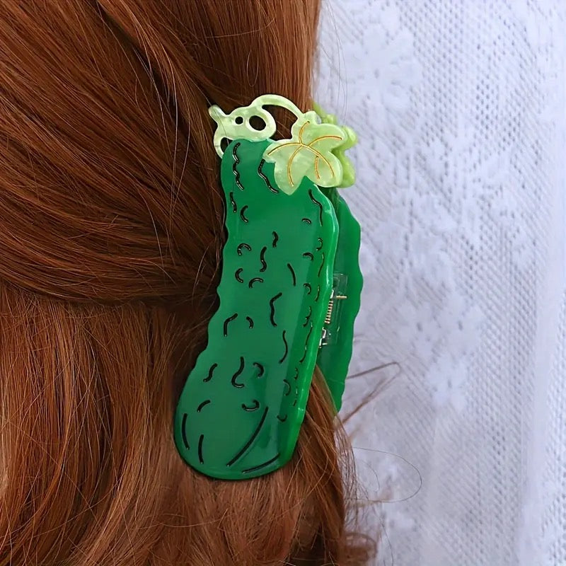 1 piece pickle hair claw clip|hair clip|barrette|hair accessories