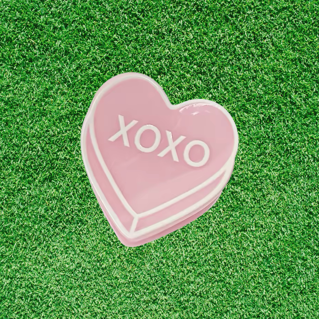 1 piece heart valentines message hair claw clip|hair clip|barrette|hair accessories