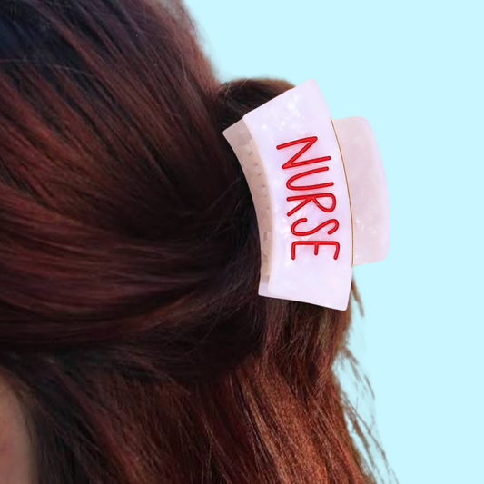 1 piece nurse hat hair claw clip|hair clip|barrette|hair accessories