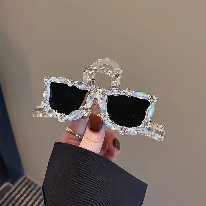 1 piece fashion sunglasses hair claw clip|hair clip|barrette|hair accessories