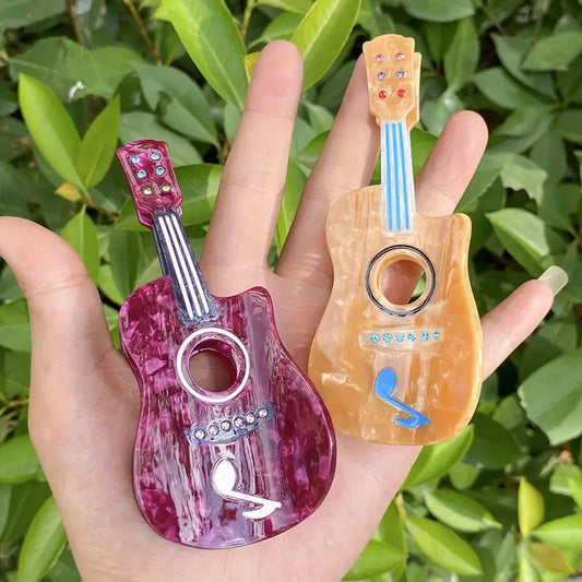 1 piece guitar hair claw clip|hair clip|barrette|hair accessories