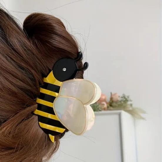 1 piece bee hair claw clip|hair clip|barrette|hair accessories