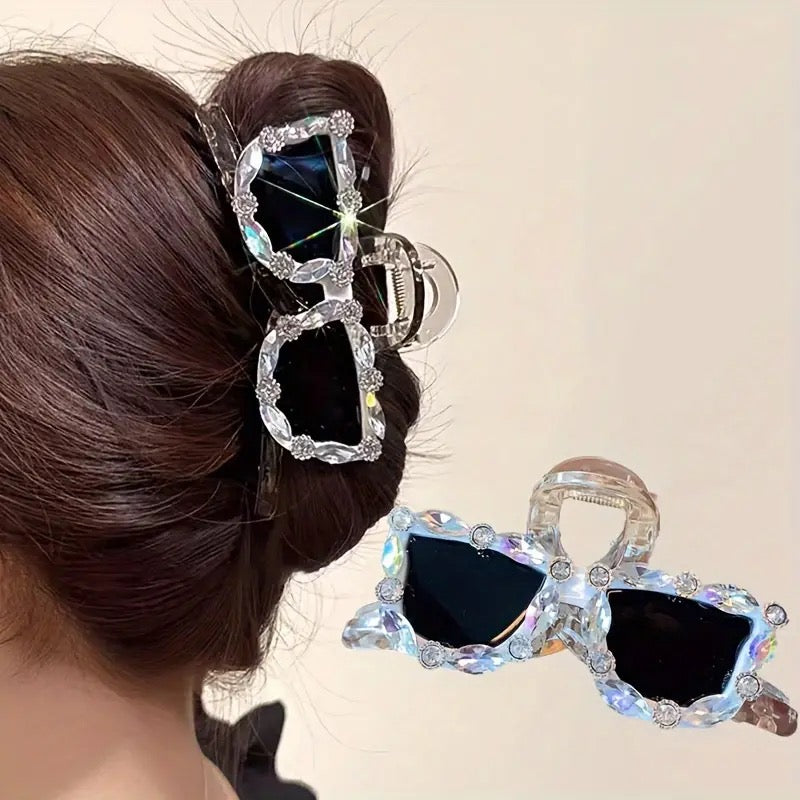 1 piece fashion sunglasses hair claw clip|hair clip|barrette|hair accessories