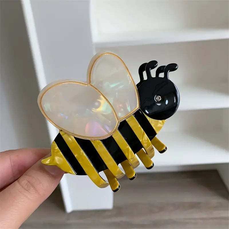 1 piece bee hair claw clip|hair clip|barrette|hair accessories