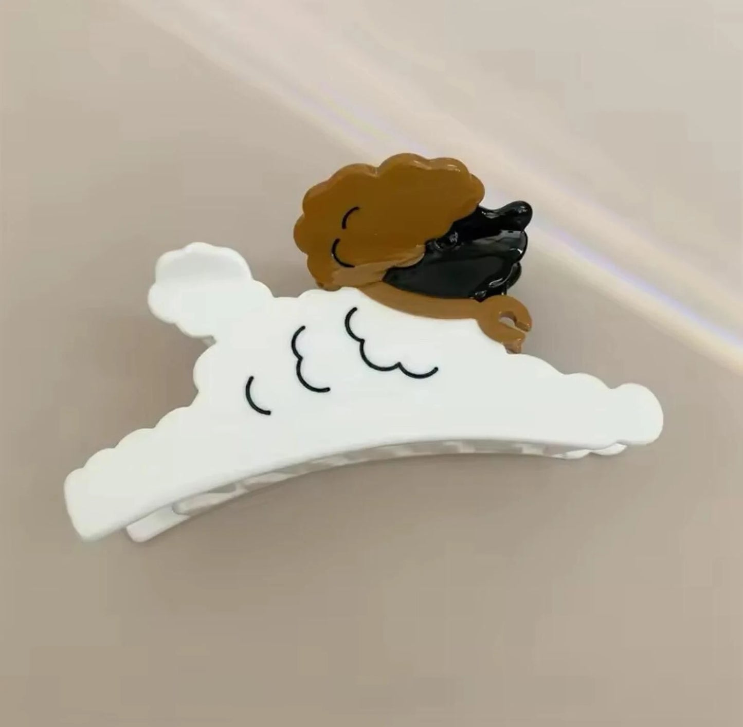 1 piece poodle dog hair claw clip|hair clip|barrette|hair accessories