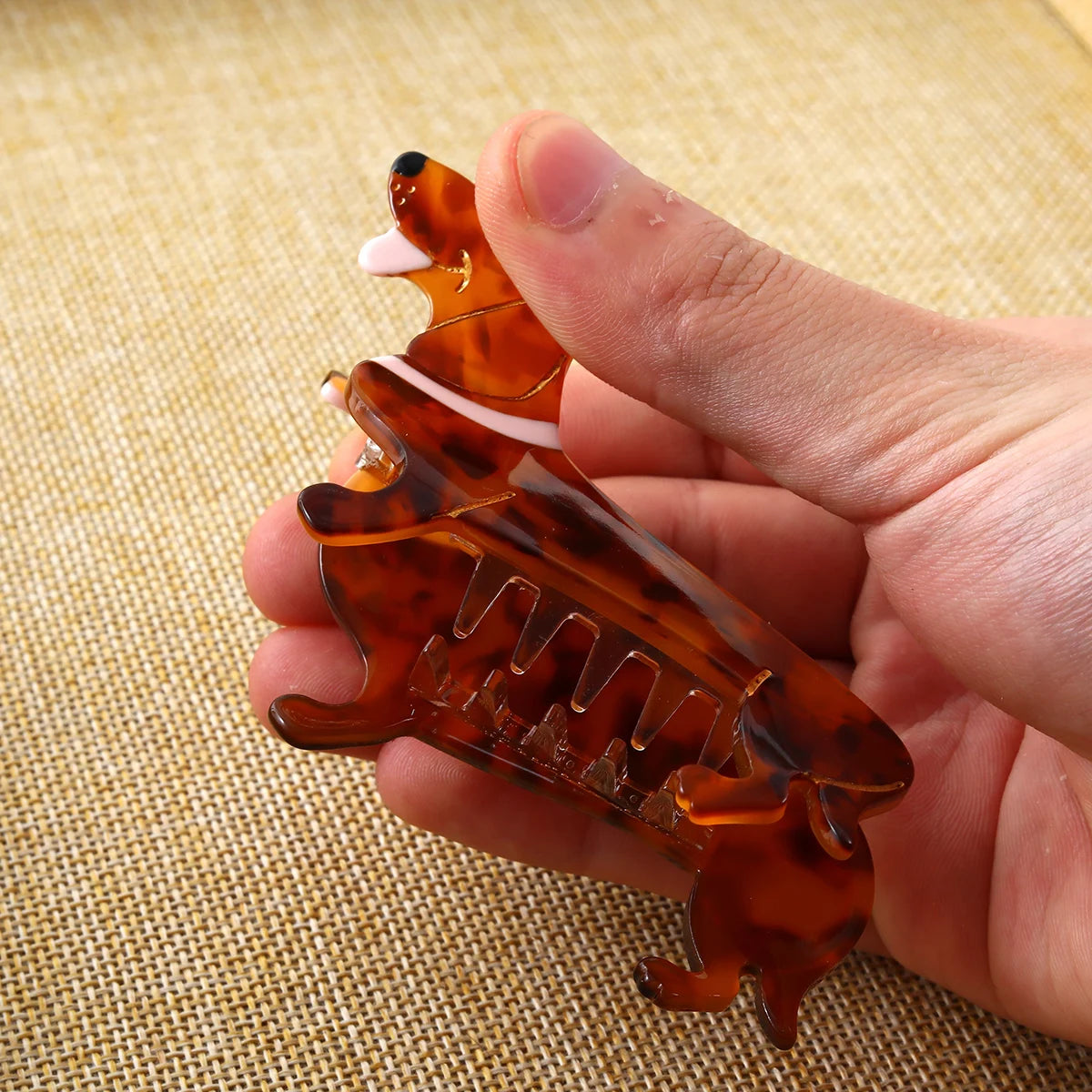 1 piece dog hair claw clip|hair clip|barrette|hair accessories