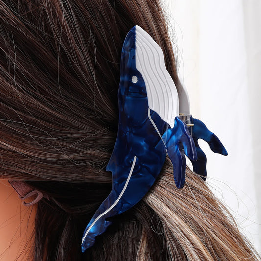 1 piece whale hair claw clip|hair clip|barrette|hair accessories