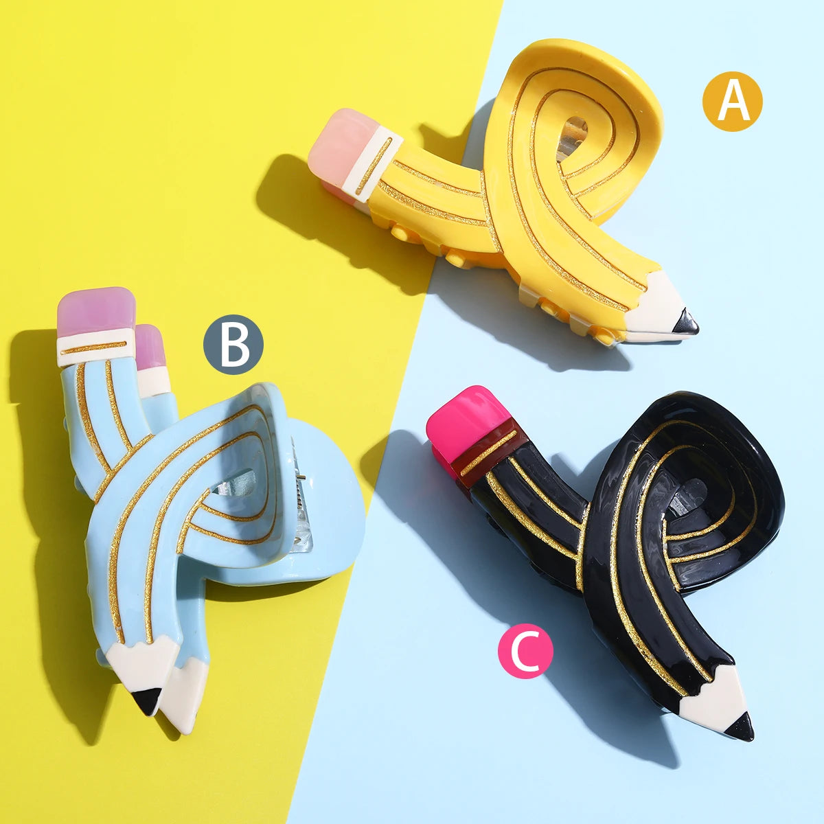 1 piece pencil hair claw clip|hair clip|barrette|hair accessories