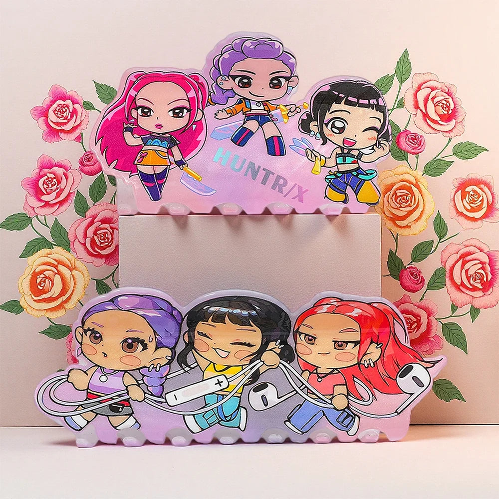 1 piece kpop hair claw clip|demon hair clip|barrette|hair accessories