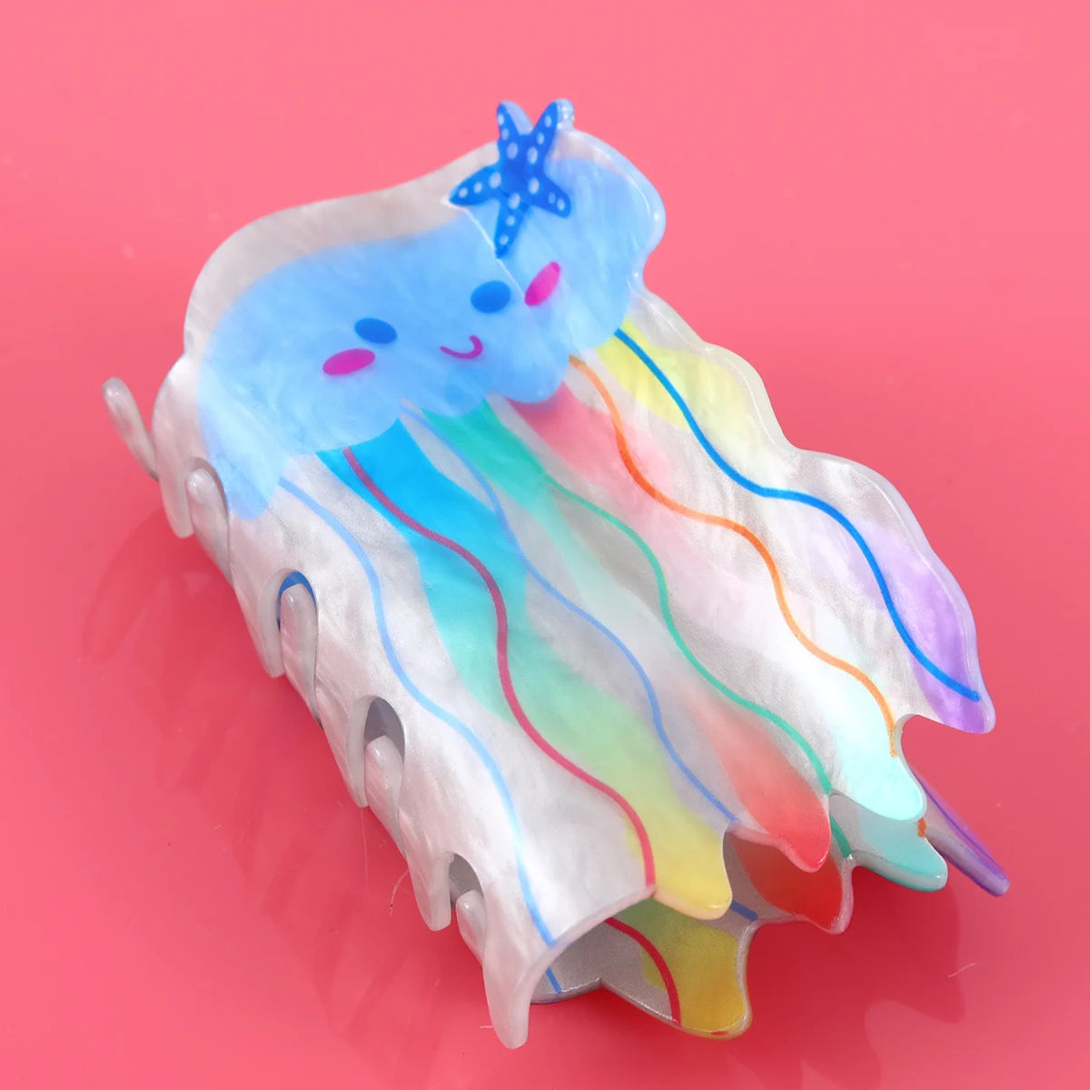 1 piece jelly fish hair claw clip|hair clip|barrette|hair accessories