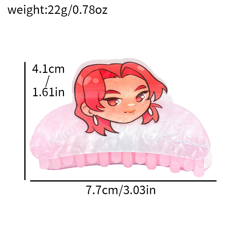 1 piece kpop hair claw clip|demon hair clip|barrette|hair accessories