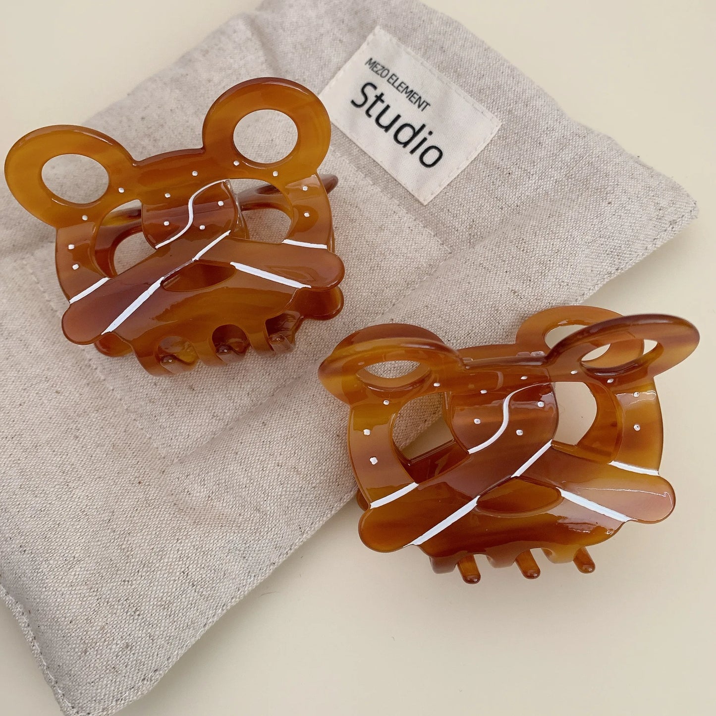 Biscuit Mickey Hair Clip