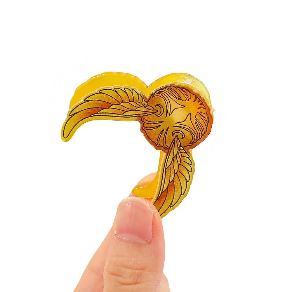1 piece Golden snitch hair claw clip|harry hair clip|barrette|hair accessories