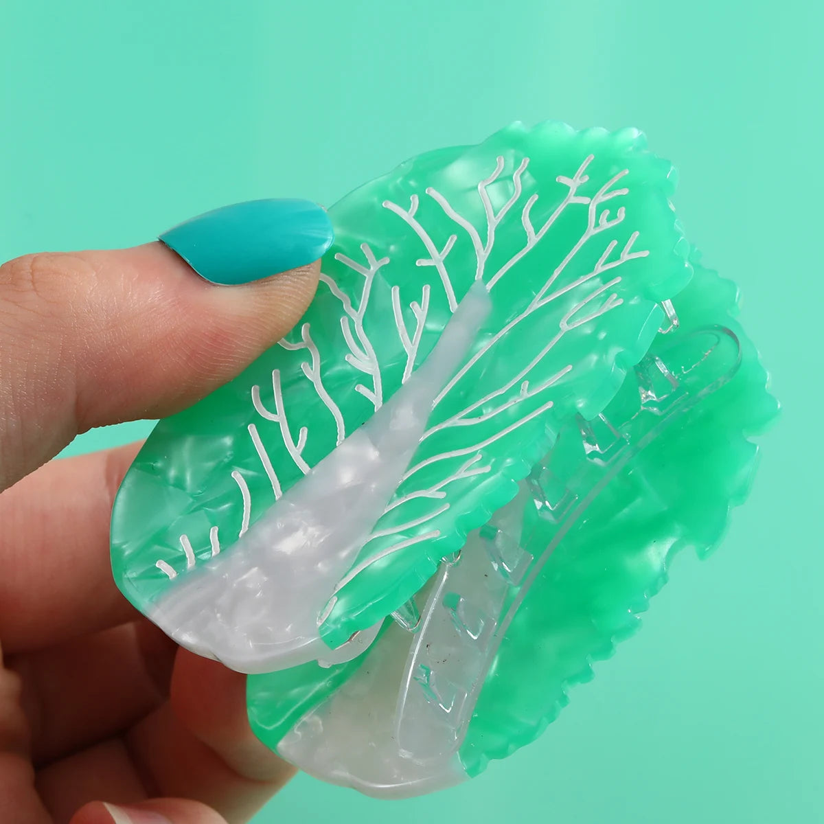 1 piece lettuce hair claw clip|hair clip|barrette|hair accessories