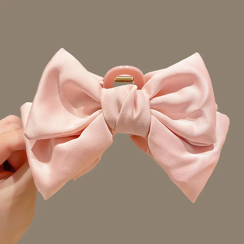 1 piece boho bow bandana fabric hair claw clip|hair clip|barrette|hair accessories