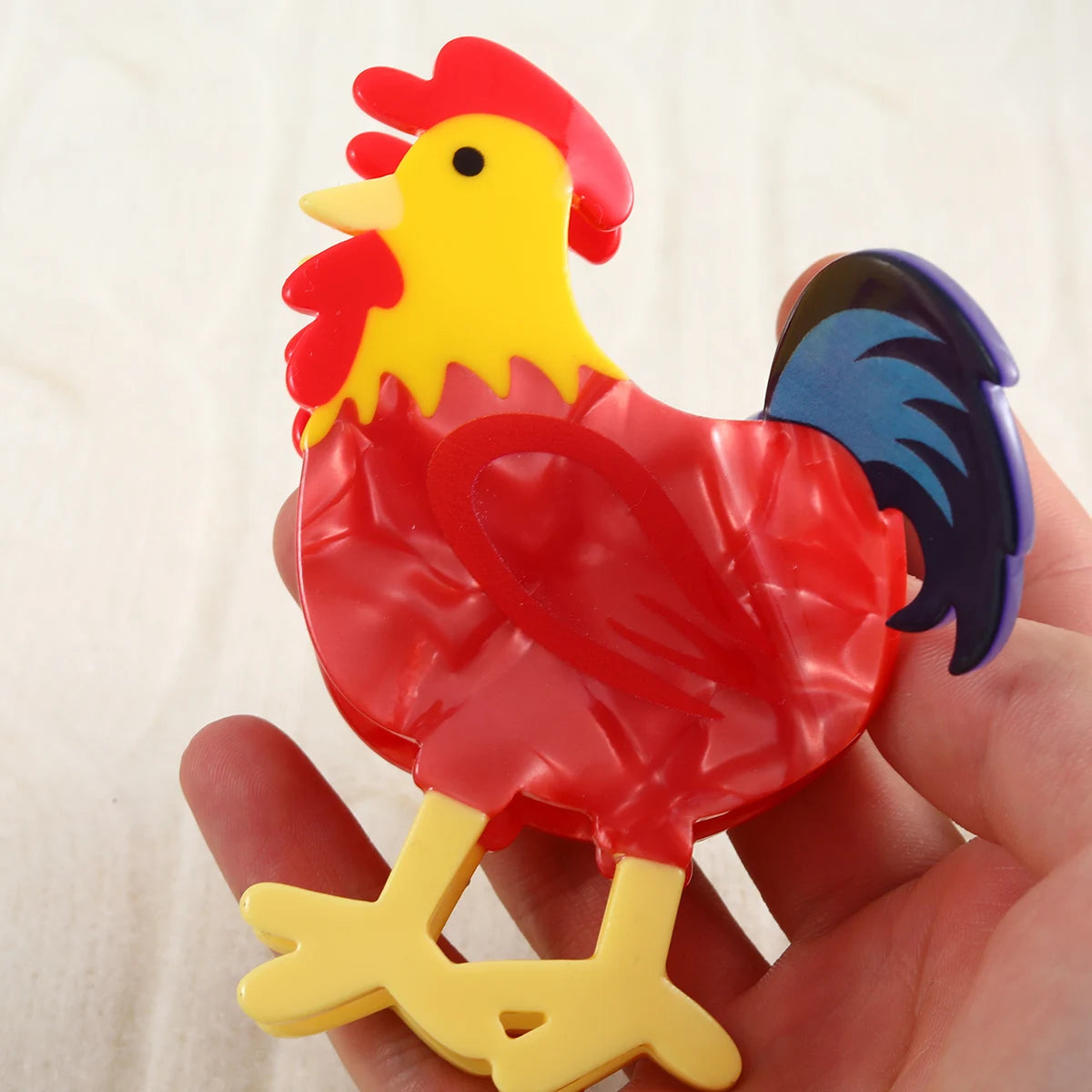 1 piece roaster hair claw clip|hair clip|barrette|hair accessories