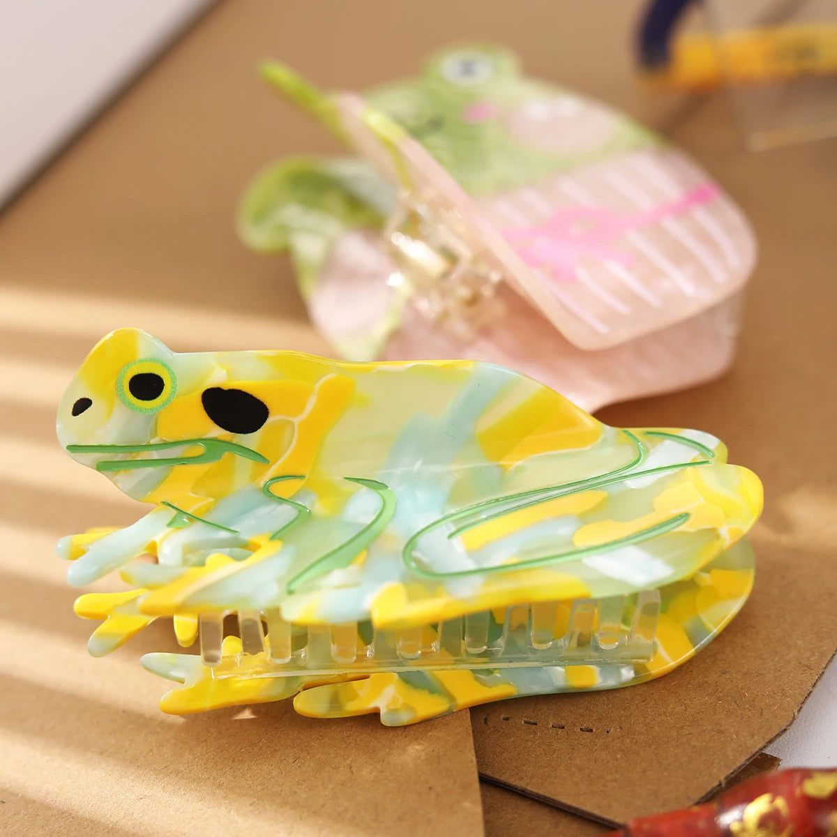 1 piece frog hair claw clip|hair clip|barrette|hair accessories