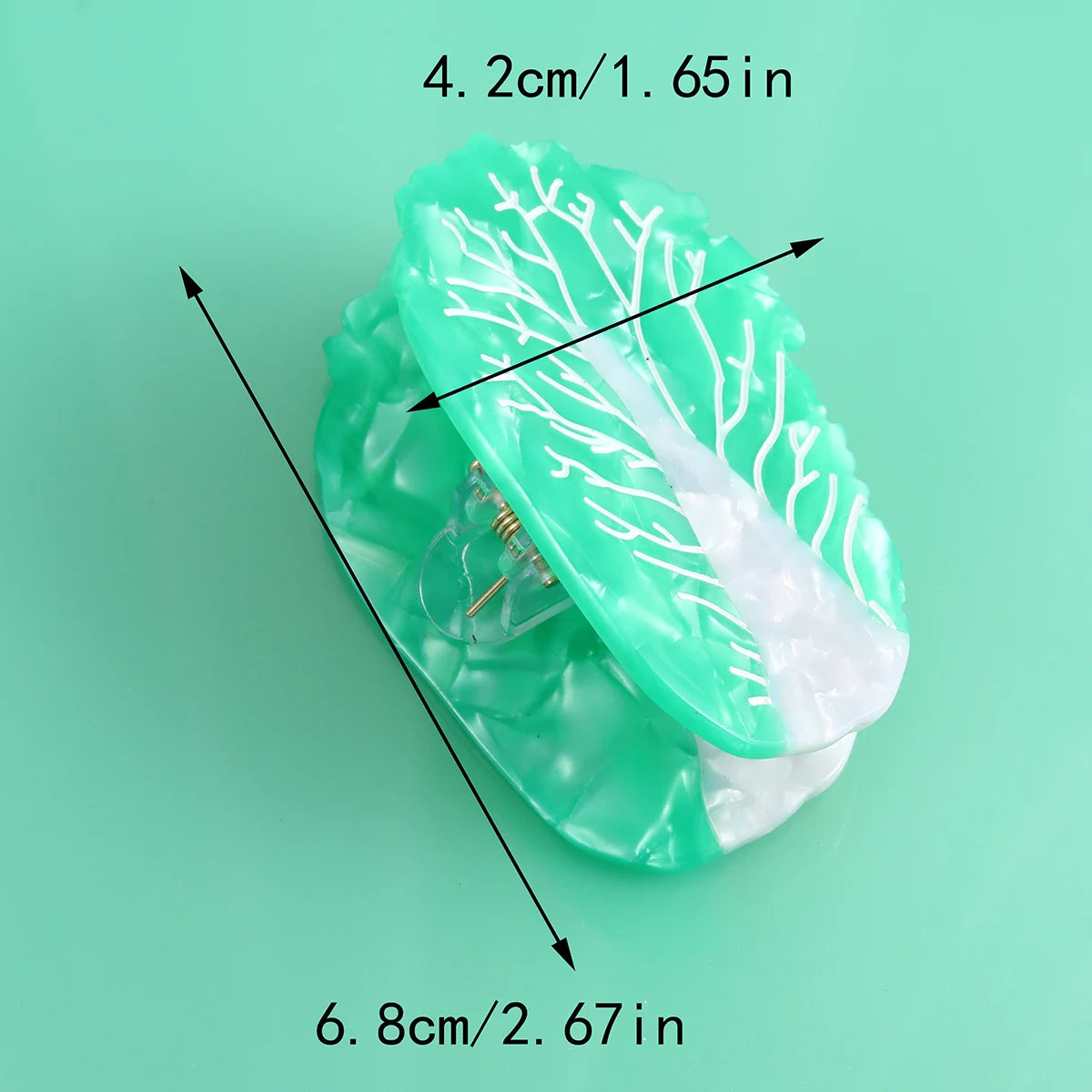 1 piece lettuce hair claw clip|hair clip|barrette|hair accessories