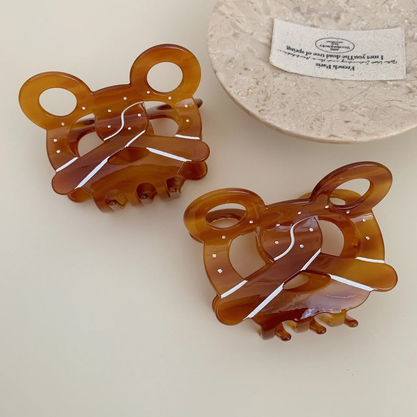 Biscuit Mickey Hair Clip