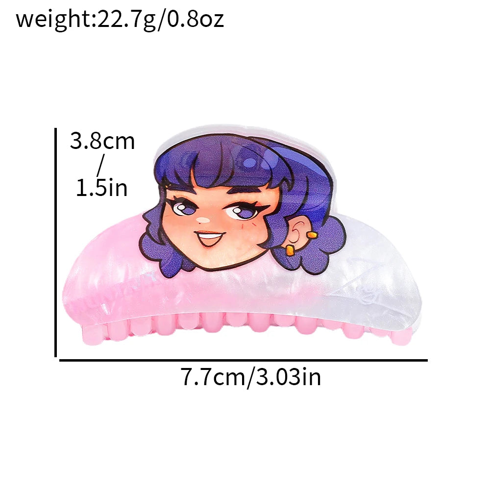 1 piece kpop hair claw clip|demon hair clip|barrette|hair accessories