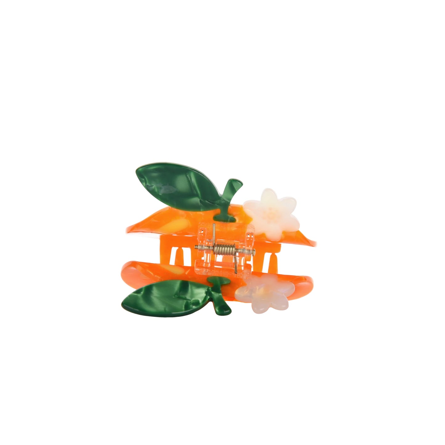 Orange Fruit Hair Claw Clip