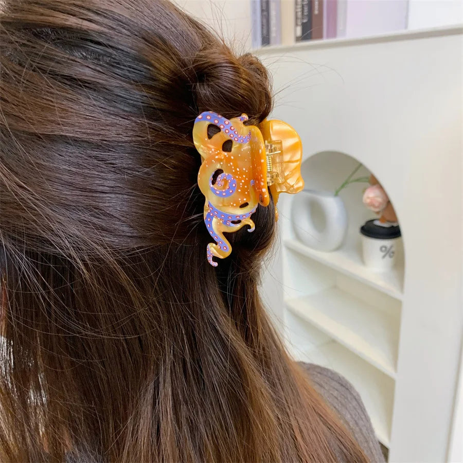 Octopus Hair Claw Clip