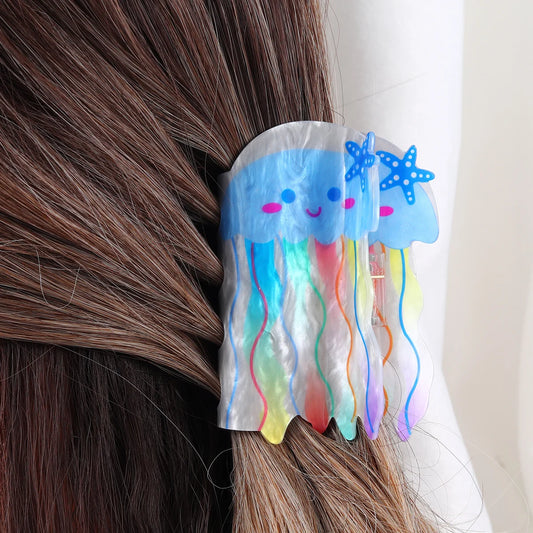 1 piece jelly fish hair claw clip|hair clip|barrette|hair accessories