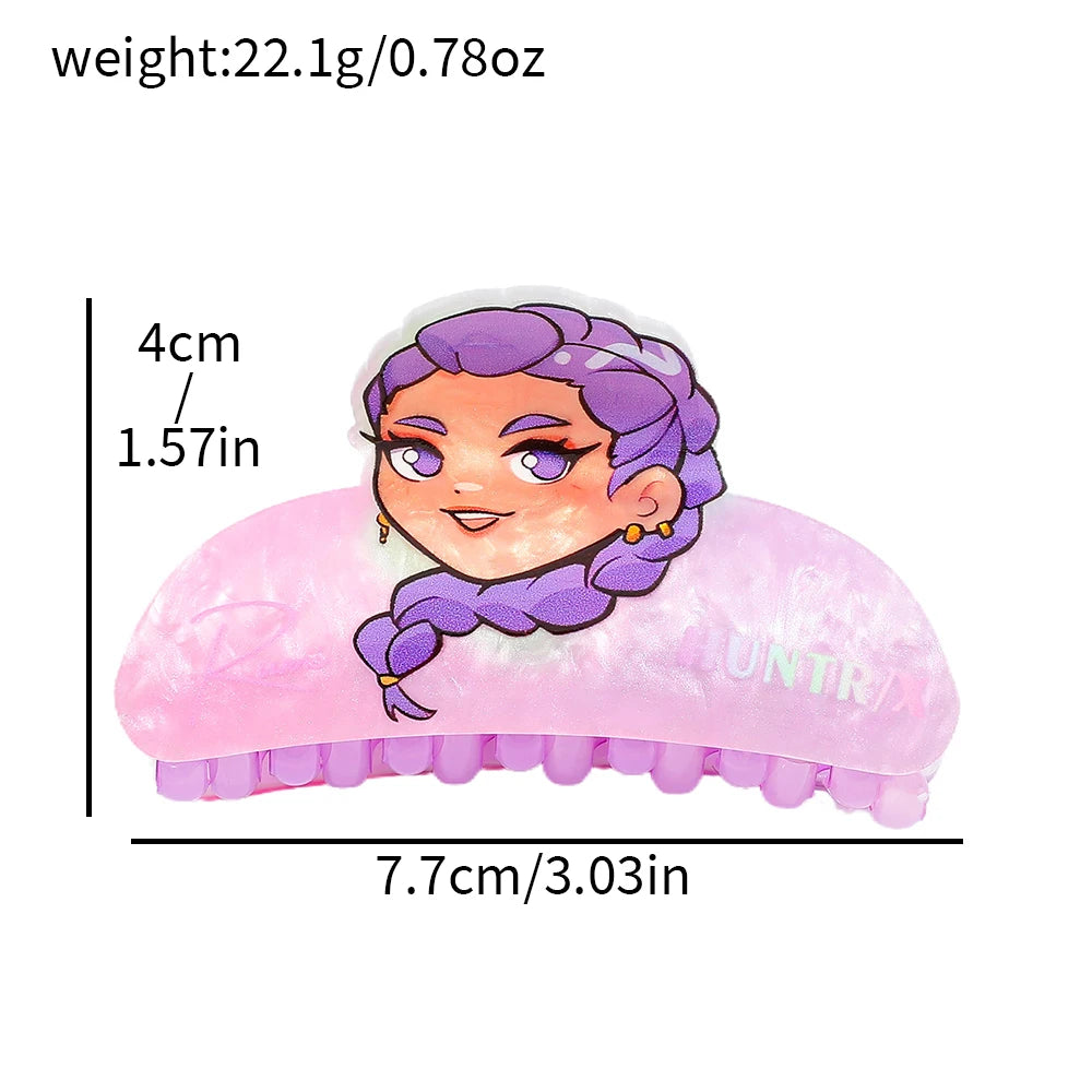 1 piece kpop hair claw clip|demon hair clip|barrette|hair accessories