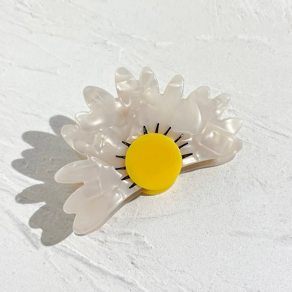 1 piece Daisy flower hair claw clip|hair clip|barrette|hair accessories