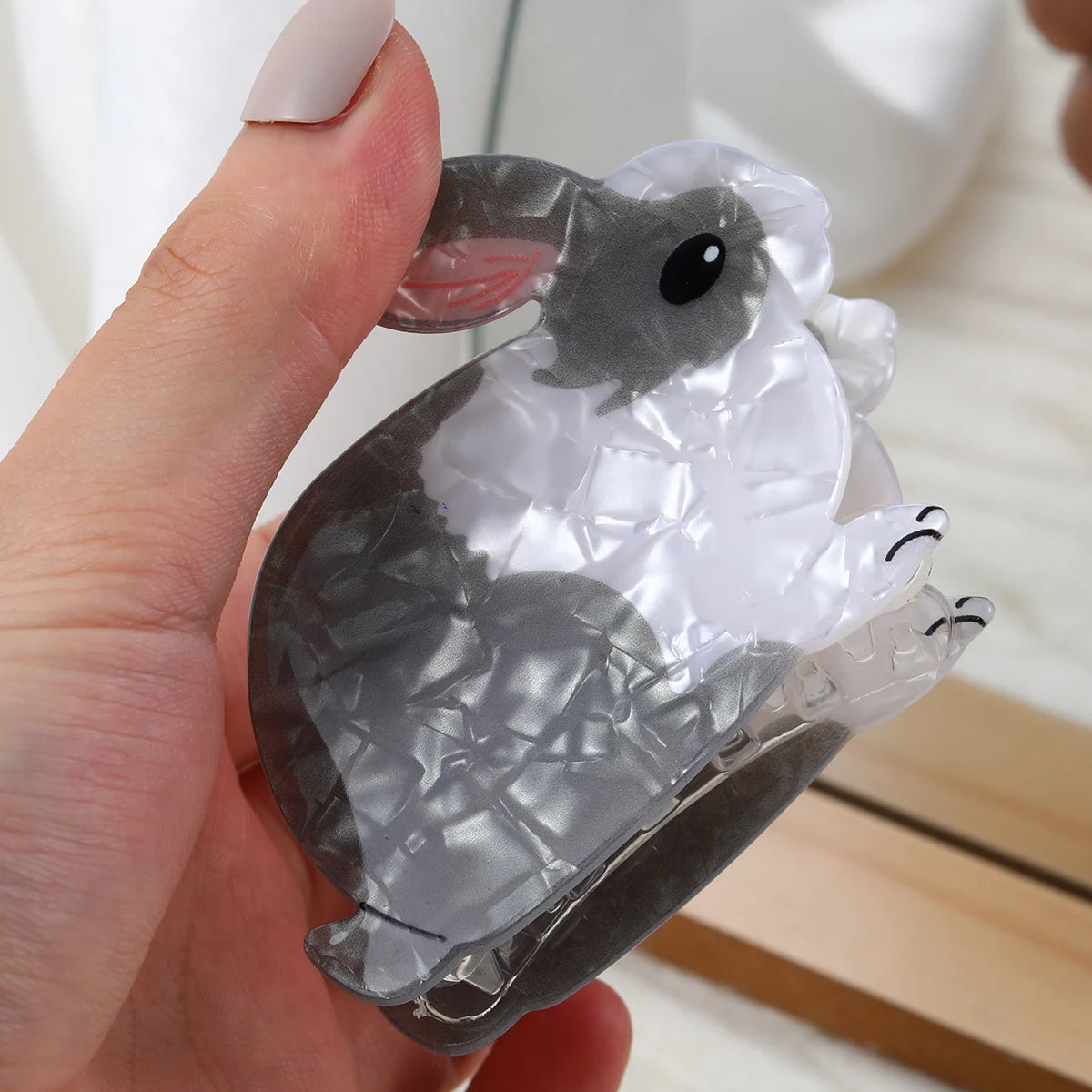 1 piece rabbit/bunny hair claw clip|hair clip|barrette|hair accessories