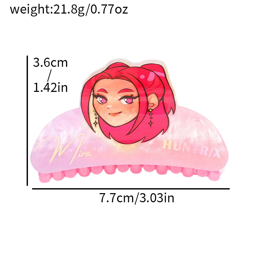 1 piece kpop hair claw clip|demon hair clip|barrette|hair accessories