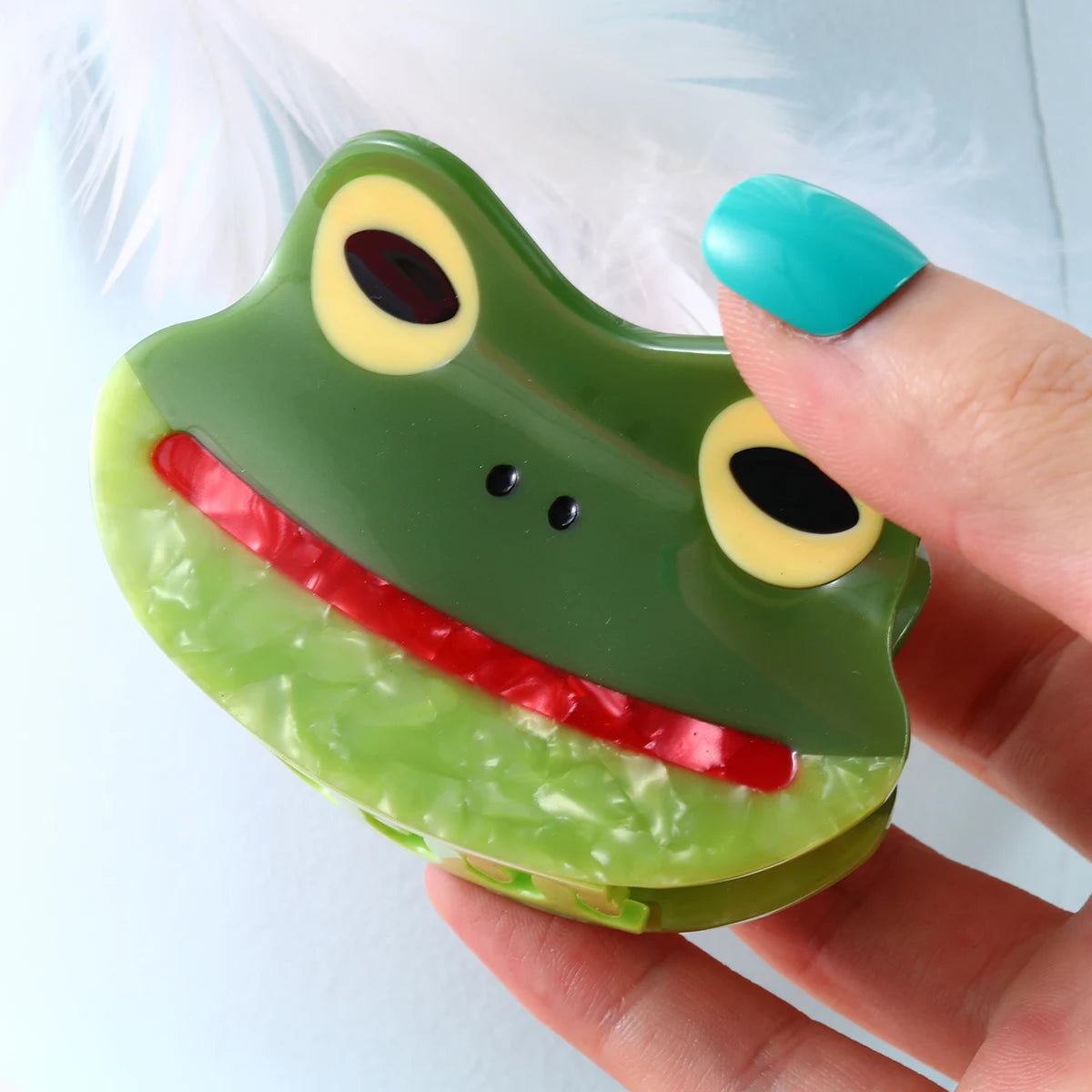 1 piece frog hair claw clip|hair clip|barrette|hair accessories