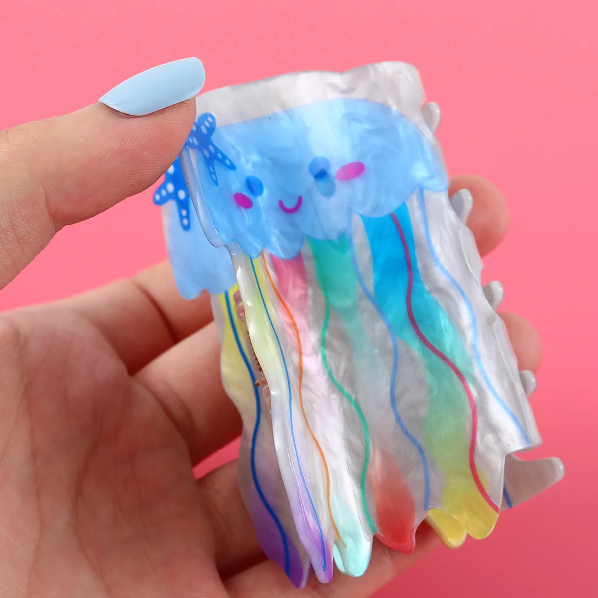 1 piece jelly fish hair claw clip|hair clip|barrette|hair accessories
