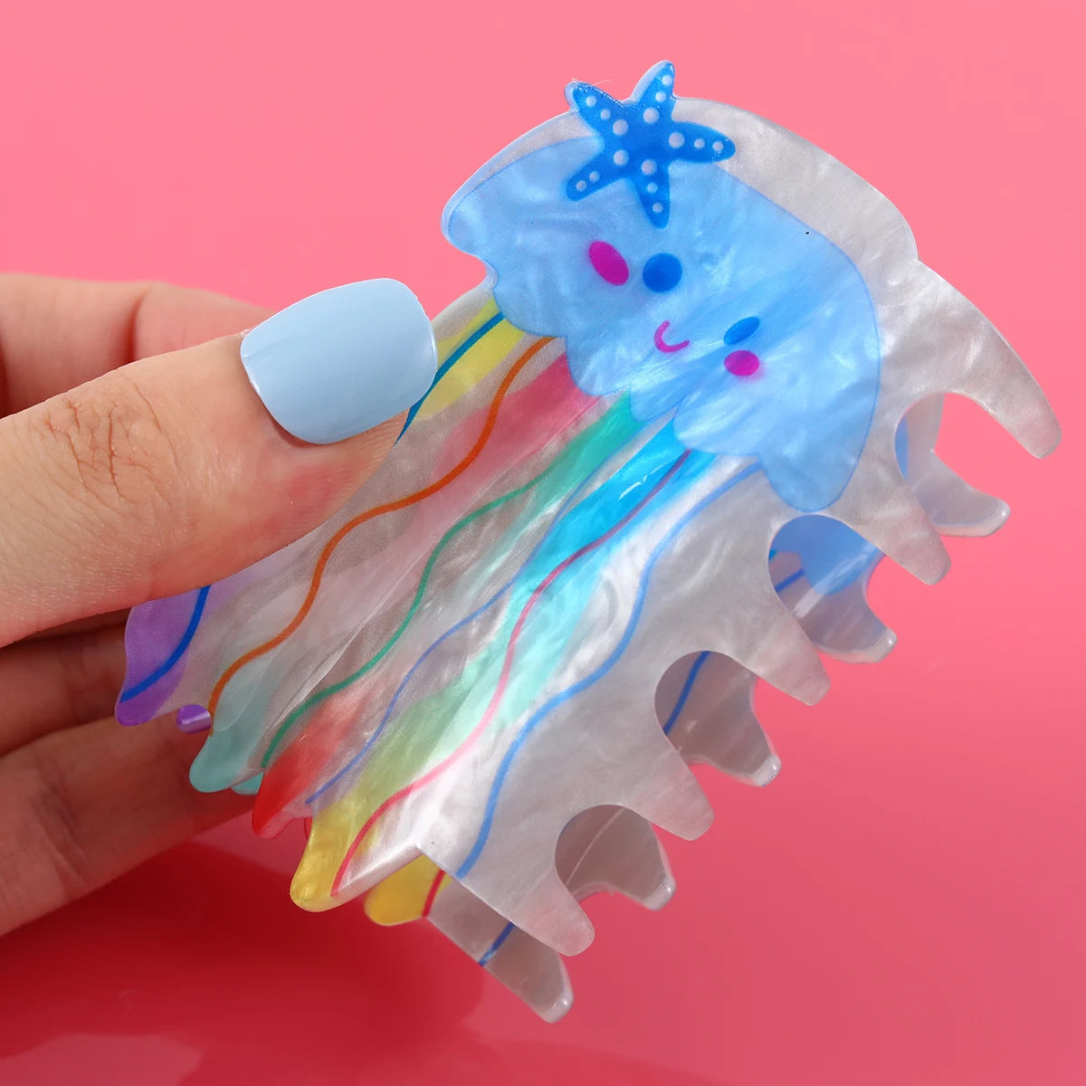 1 piece jelly fish hair claw clip|hair clip|barrette|hair accessories