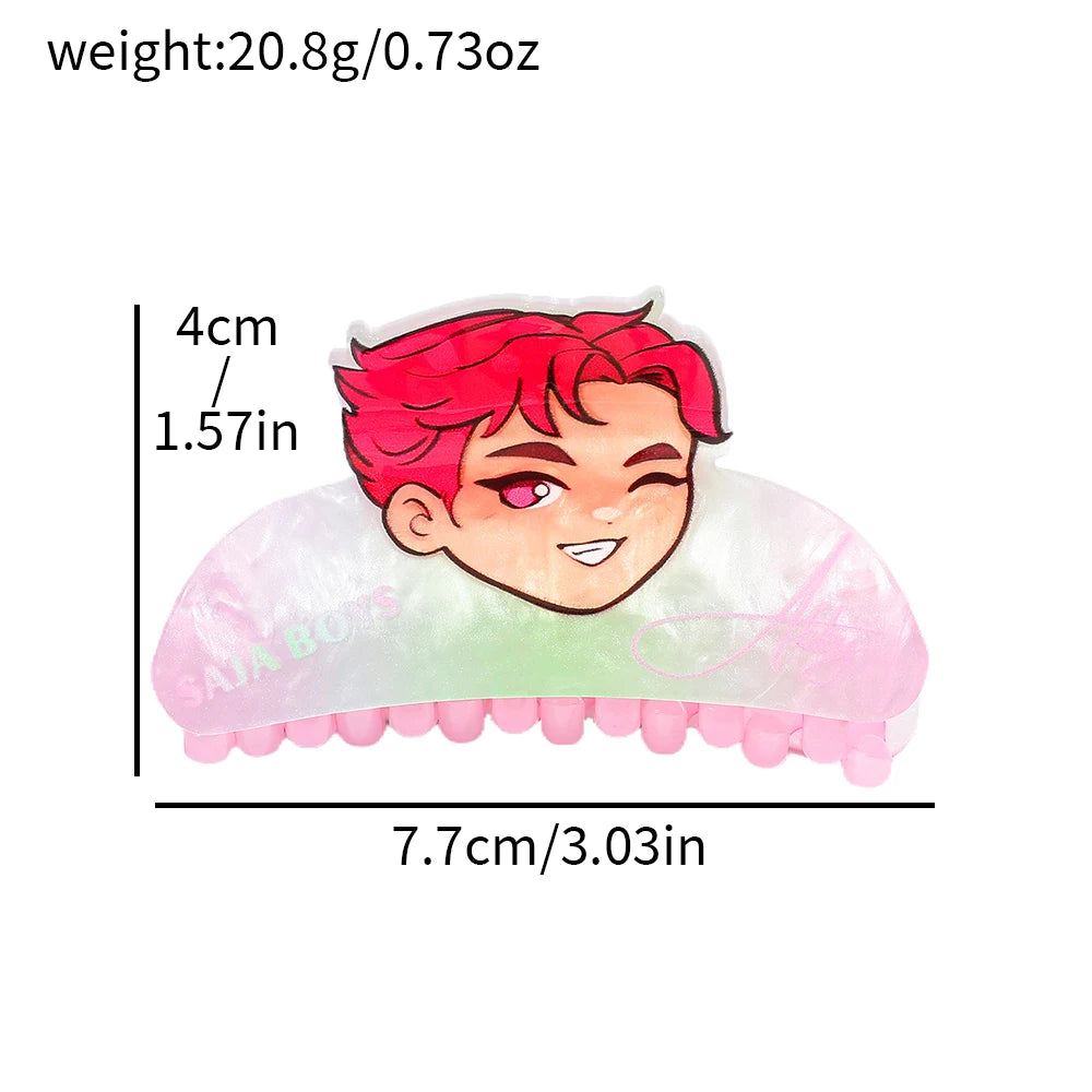 1 piece kpop hair claw clip|demon hair clip|barrette|hair accessories