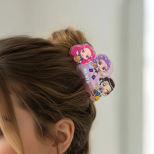 1 piece kpop hair claw clip|demon hair clip|barrette|hair accessories