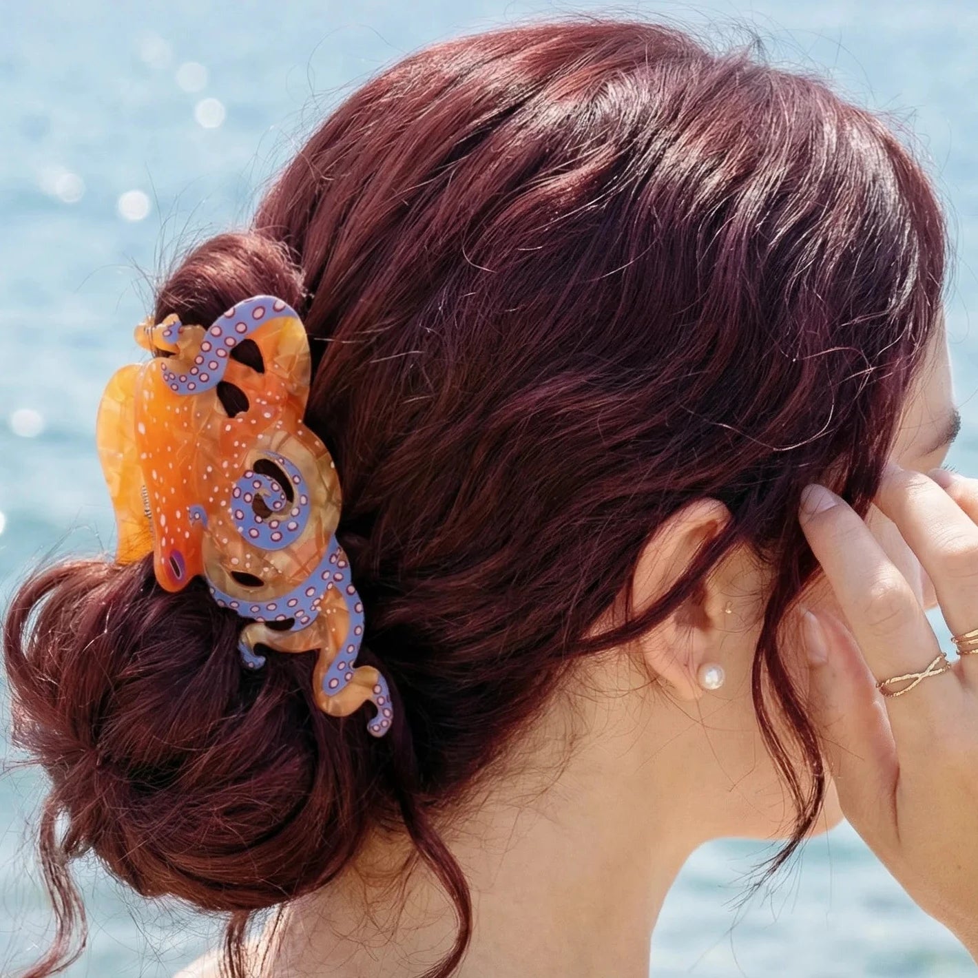 Octopus Hair Claw Clip