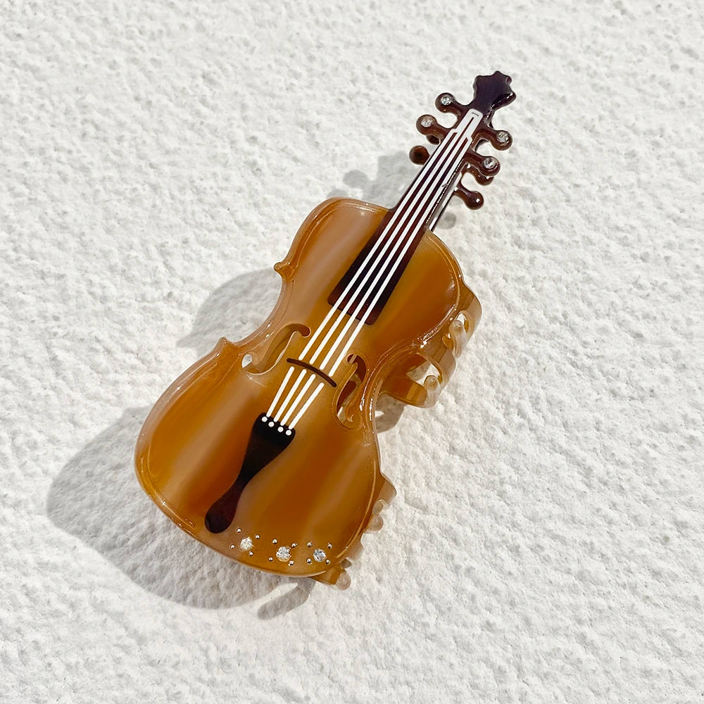 1 piece violin hair claw clip|hair clip|barrette|hair accessories