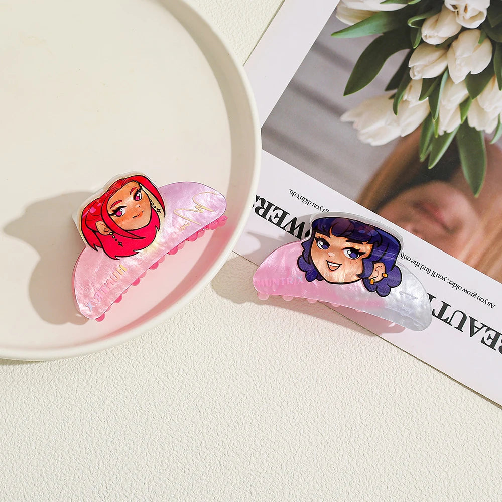 1 piece kpop hair claw clip|demon hair clip|barrette|hair accessories