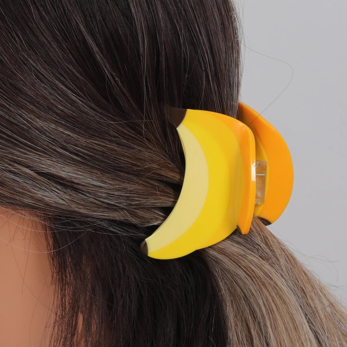 1 piece monkey/banana hair claw clip|hair clip|barrette|hair accessories