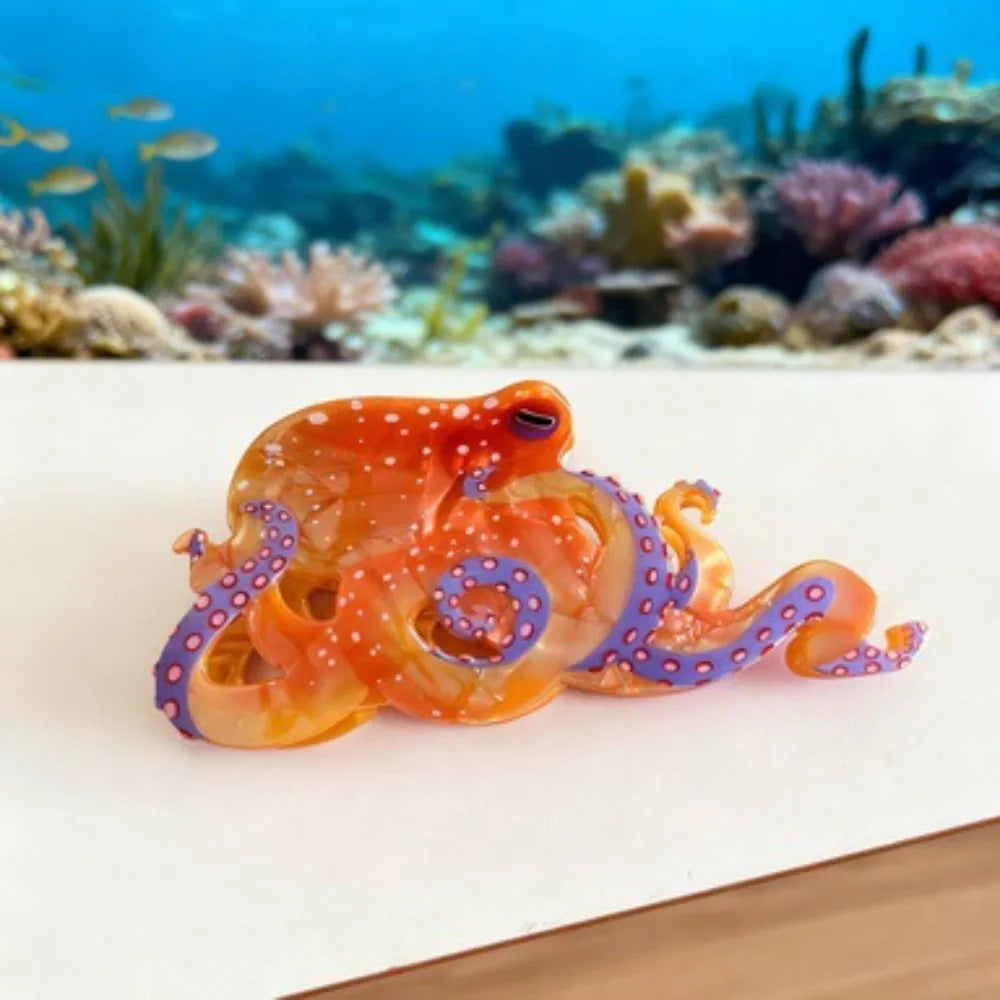 Octopus Hair Claw Clip