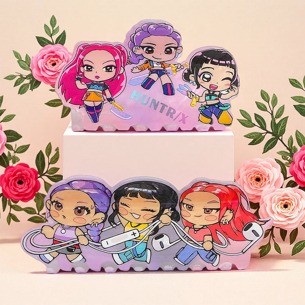 1 piece kpop hair claw clip|demon hair clip|barrette|hair accessories