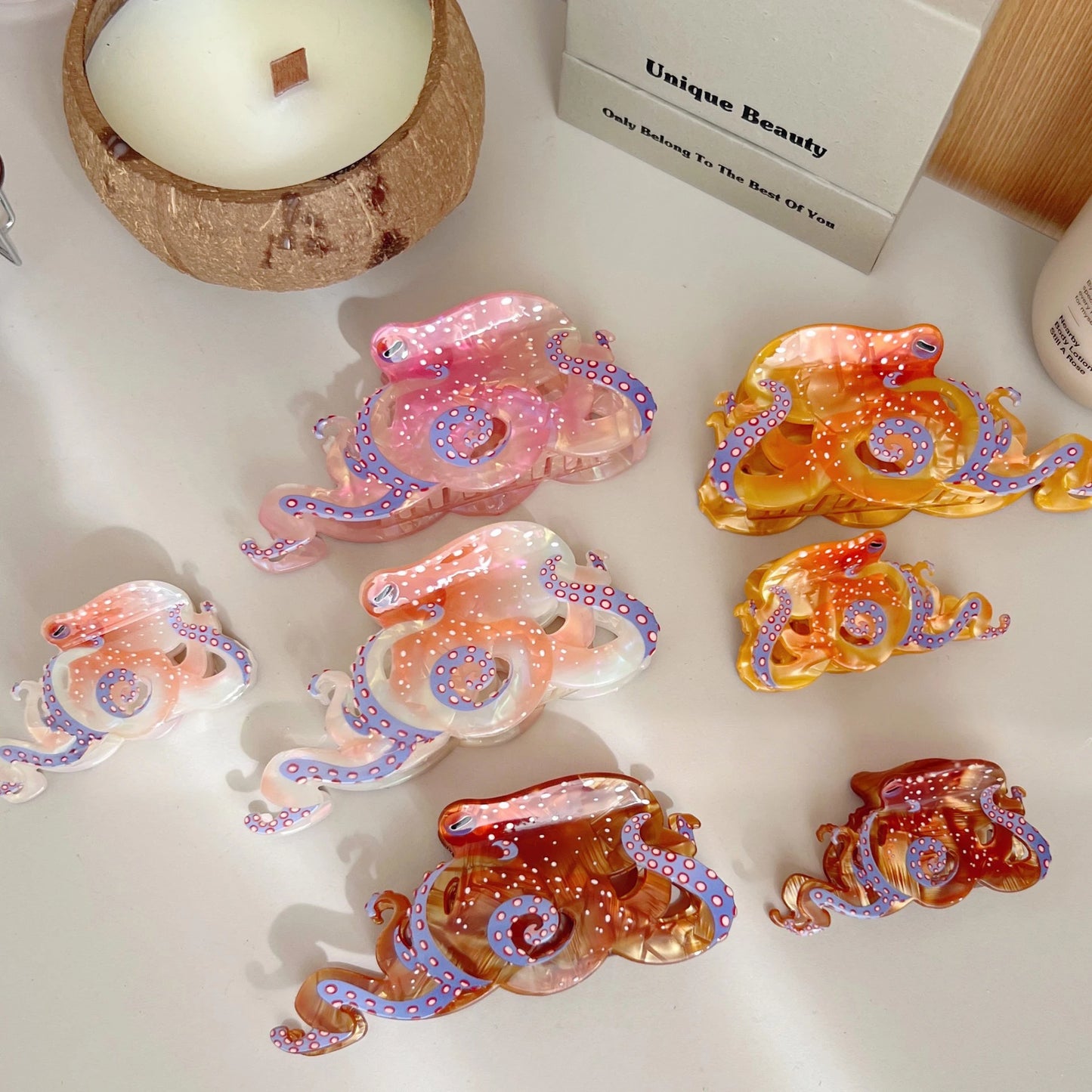 Octopus Hair Claw Clip